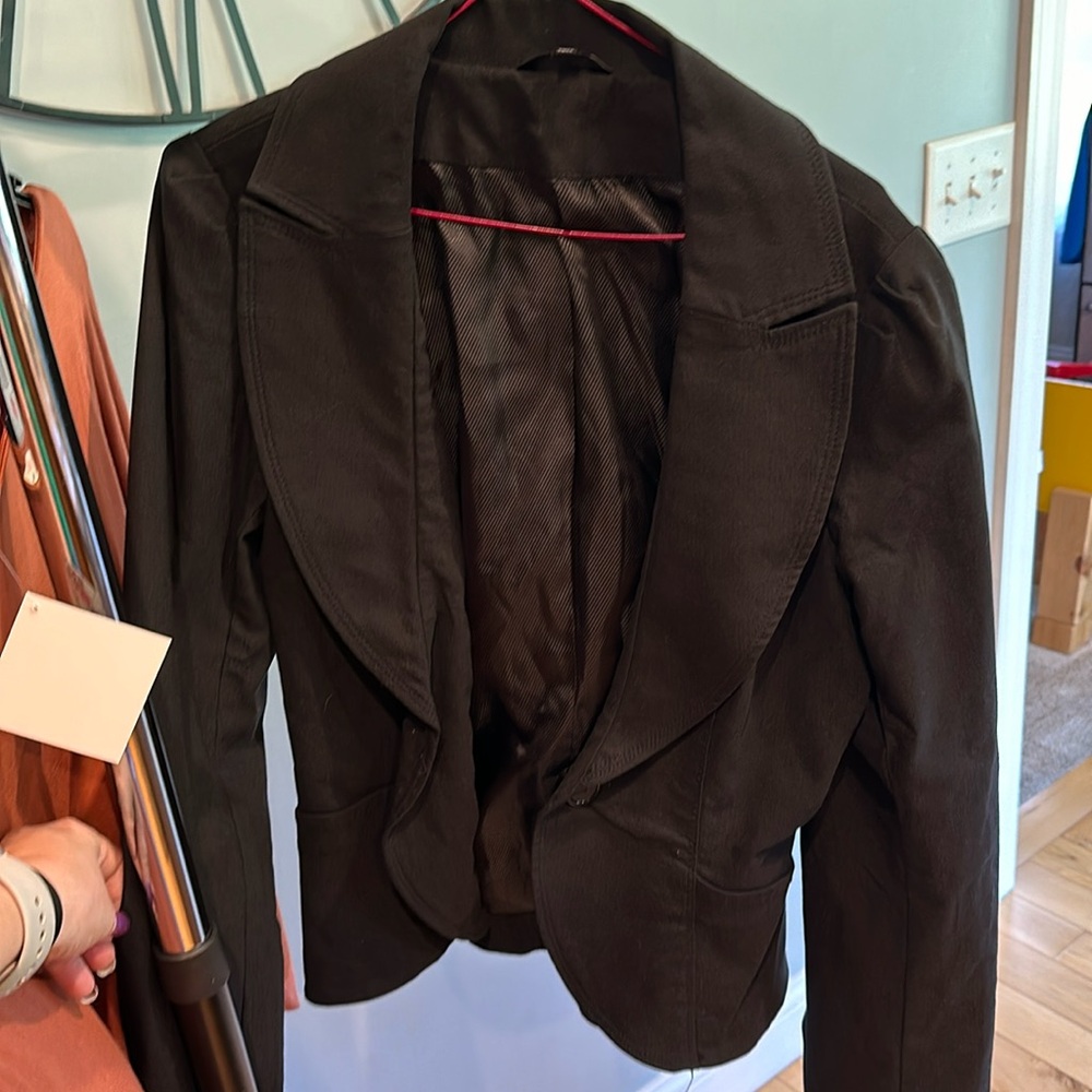 Black Blazer Maurice’s EUC
